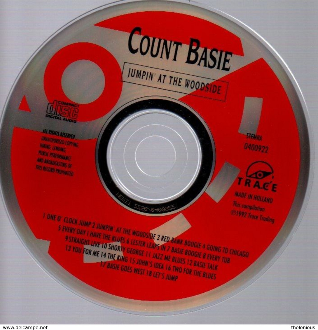 # CD: Count Basie – The World Of Count Basie - Jumpin' At The Woodside - Jazz