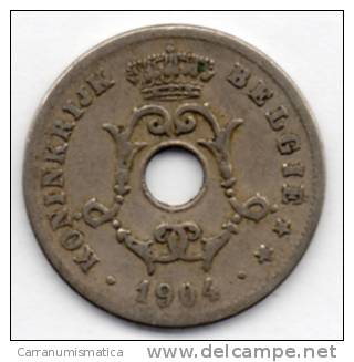 BELGIO 10 CENTESIMI 1904 - 10 Cent