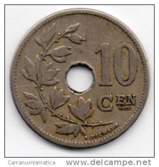 BELGIO 10 CENTESIMI 1904 - 10 Cent