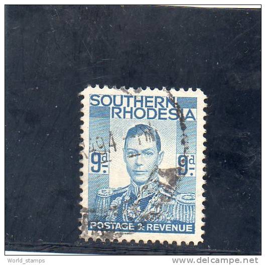 SOUTHERN RHODESIA 1937 O - Rodesia Del Sur (...-1964)