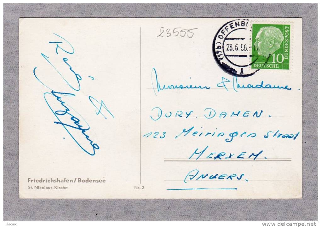 23555     Germania,  Friedrichshafen/Bodensee,  VG  1956 - Friedrichshafen