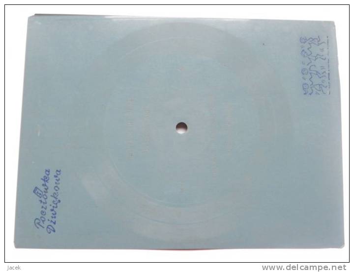 45 Rpm Polish Flexi Card/ Two Songs: E Presley :Crying In The Chapel /I Believe In The Man /very Rare - Formats Spéciaux