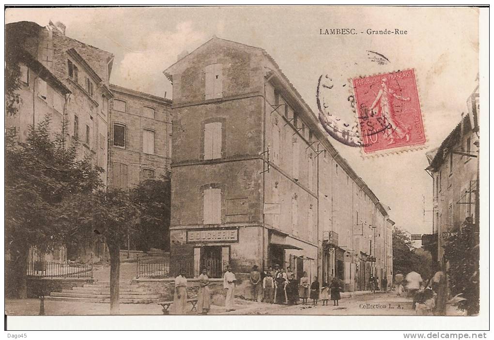 LAMBESC.- Grande-Rue - Lambesc