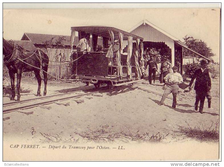 33....Le Cap Ferret.....Tram Forestier - Autres & Non Classés