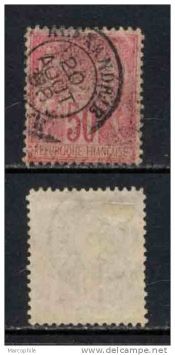 TYPE SAGE DE FRANCE 50 C. ROSE - OBLITERE ALEXANDRIE EN 1898  (ref T1027) - 1898-1900 Sage (Type III)