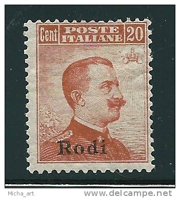 Italian Colonies 1917 Greece Aegean Islands Egeo Rodi MH No Watermark CV200€ (senza Filigrana) V11872 - Ägäis (Rodi)