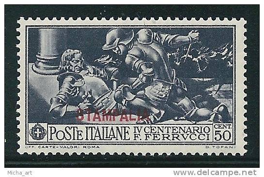 Italian Colonies 1930 Greece Aegean Islands Egeo Stampalia Ferrucci Issue 50cent MH V11891 - Aegean (Stampalia)
