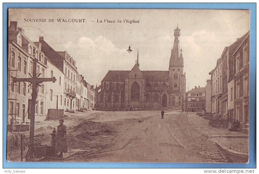 WALCOURT  La Place De L´Eglise Edit S Lagouge Thuin - Walcourt