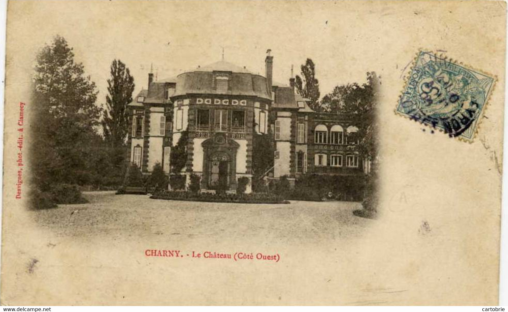 Dépt 89 - CHARNY - Le Château (Côté Ouest) - Charny