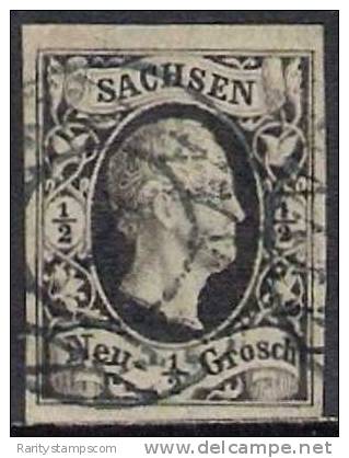 GERMANY SACHSEN 1851 Nº 2 - Sachsen