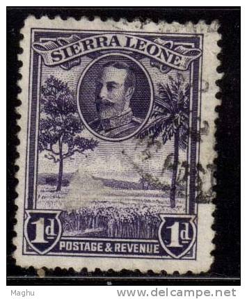 Sierra Leone Used 1932, 1d KG V - Sierra Leone (...-1960)