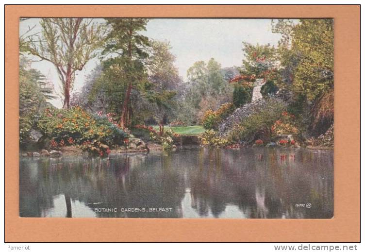 Ireland Irlande Du Nord Belfast ( Botanic Gardens) Carte Postale Postcard - Antrim