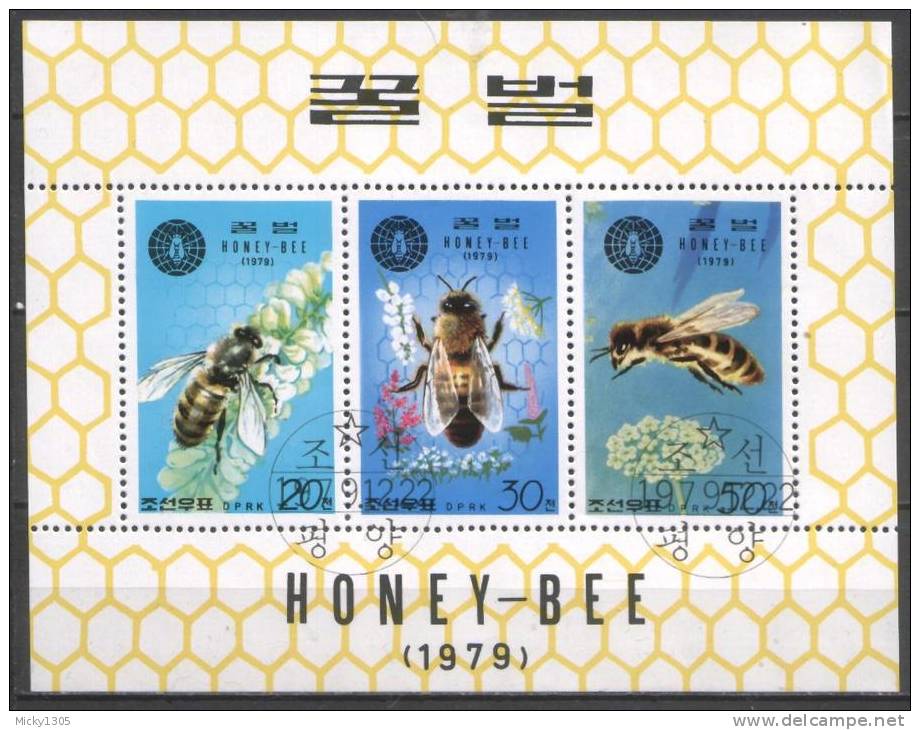 Mi-Nr 1929/1931 Klbg Gestempelt / Used (B667) - Honeybees