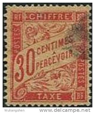 AY0244 France 1882 DUE USED - Sonstige & Ohne Zuordnung