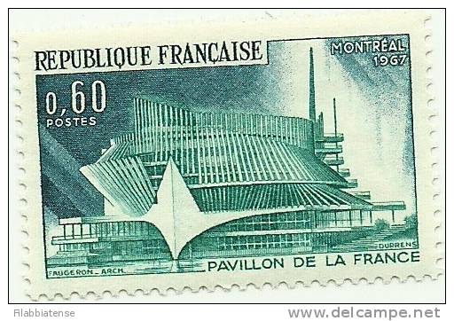 1967 - Francia 1519 Esposizione Di Montreal    ---- - 1967 – Montréal (Canada)