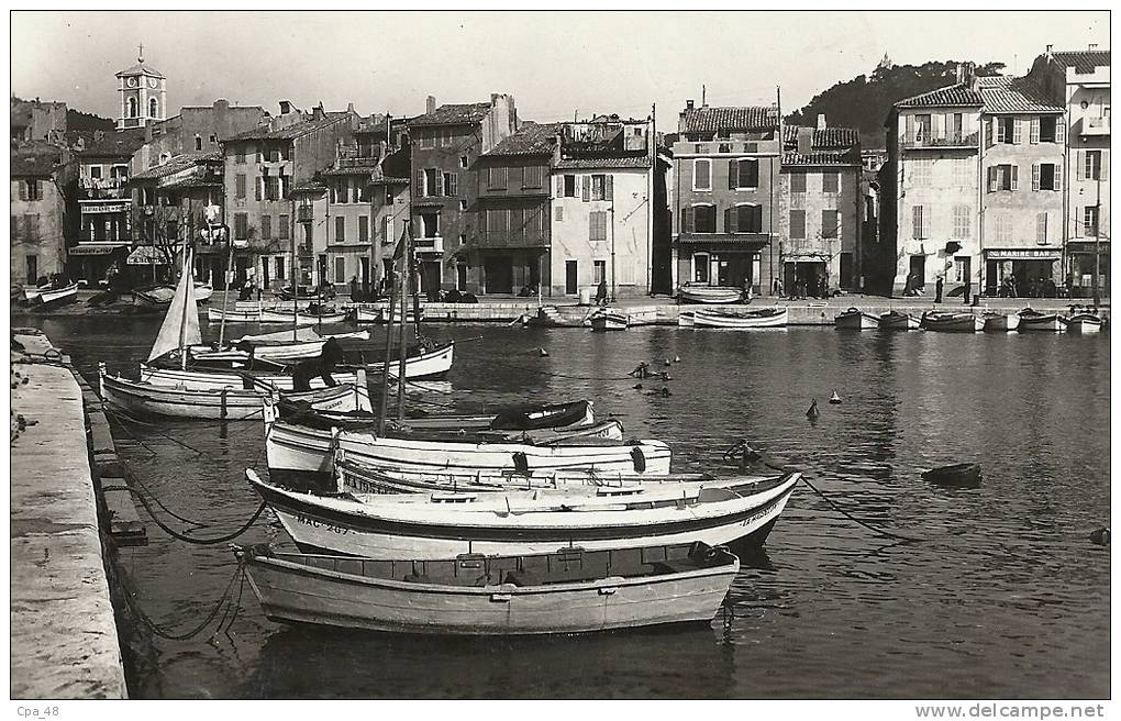 Bouches-du-Rhône- Cassis-sur-Mer, Carte-photo. - Cassis