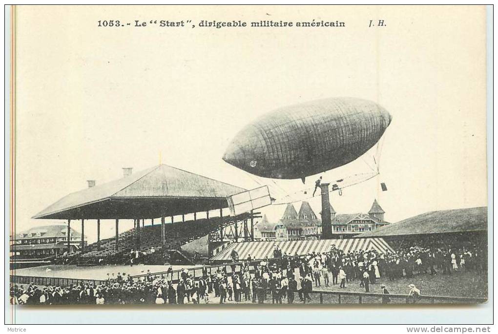 Le "START"  ,Dirigeable Militaire Américain. - Airships