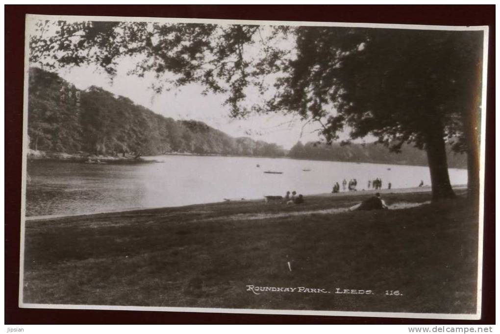 Cpa Carte Photo Angleterre Leeds Roundhay Park LEM14 - Leeds