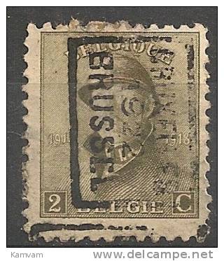 BELGIE BELGIQUE 166 Cote 0.20€ PREO BRUXELLES 1922 BRUSSEL - Rollini 1920-29