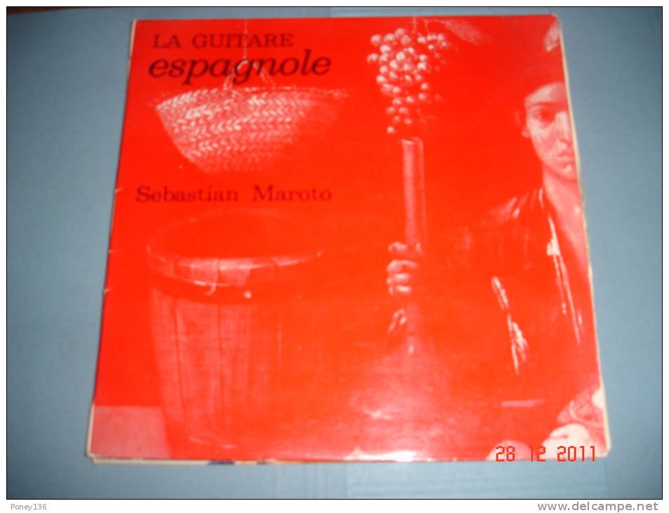 Sebastian Maroto,guitare Espagnole,7 Titres Harmonia Mundi - Otros - Canción Española