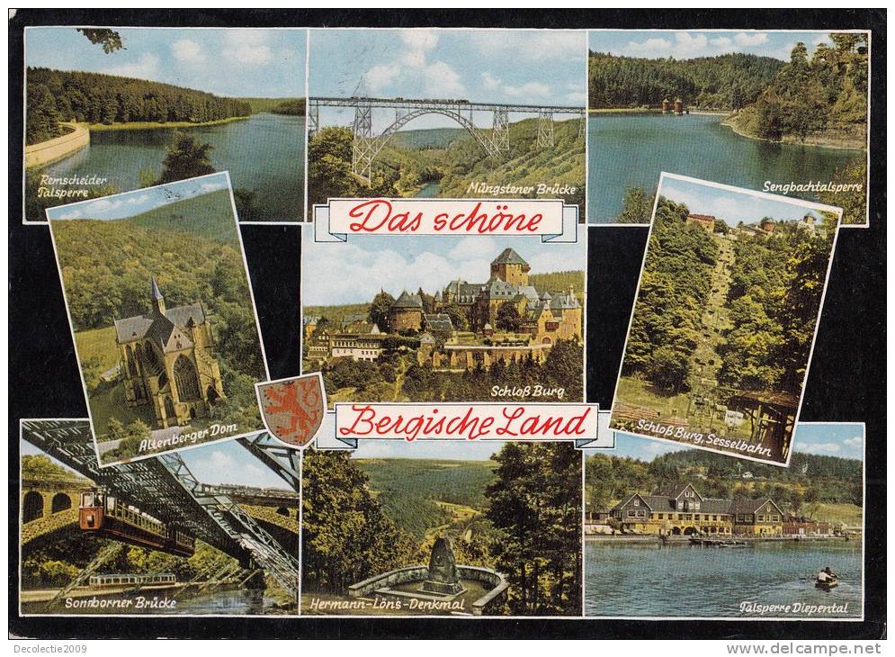 B47495 Bergisches Land Boats Bateaux Multiviews Used Perfect Shape - Bergisch Gladbach