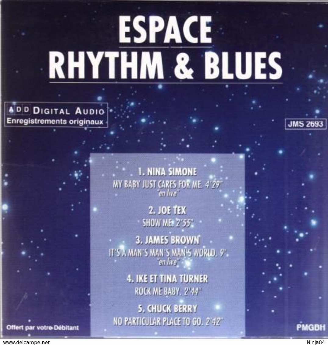 CDM Various Artist " Espace Rhythm & Blues " Promo - Collector's Editions