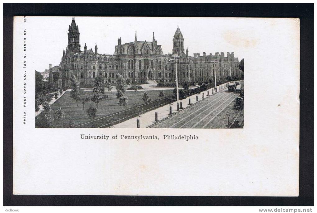 RB 811 - Early Postcard University Of Pennsylvania Philadelphia USA - Philadelphia