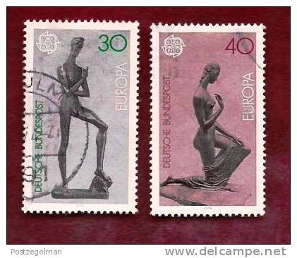 GERMANY 1974 Cancelled Stamp(s) Europa Sculptures 804-805 - Used Stamps