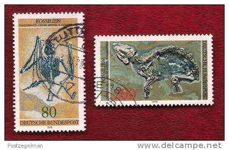 GERMANY 1978 Cancelled Stamp(s) Archaeology 974-975 - Usati