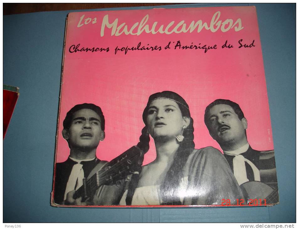 Les Machucambos,Chansons Populaires D'Amérique Du Sud - Speciale Formaten