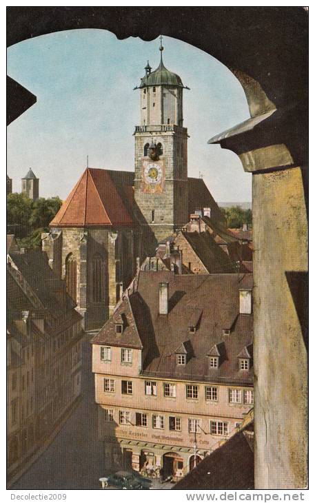 B47525 Memmingen Allgau  St Martins Kirche Not Used Perfect Shape - Memmingen