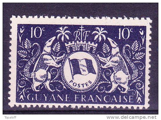 GUYANE N°182 Neuf Sans Charniere - Neufs