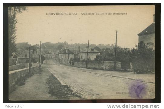 95 LOUVRES /         Quartier Du Bois De Boulogne        / - Louvres