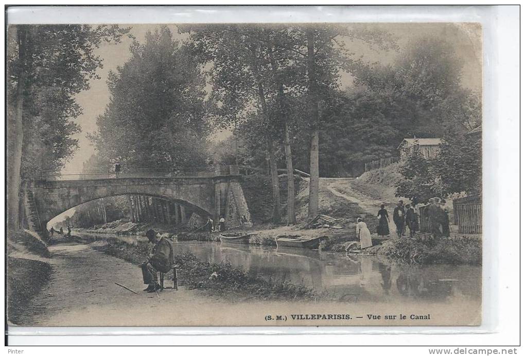 VILLEPARISIS - Vue Sur Le Canal - Villeparisis