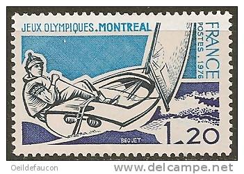 FRANCE - Yvert  - 1889** - Cote 0.80 &euro; - Verano 1976: Montréal
