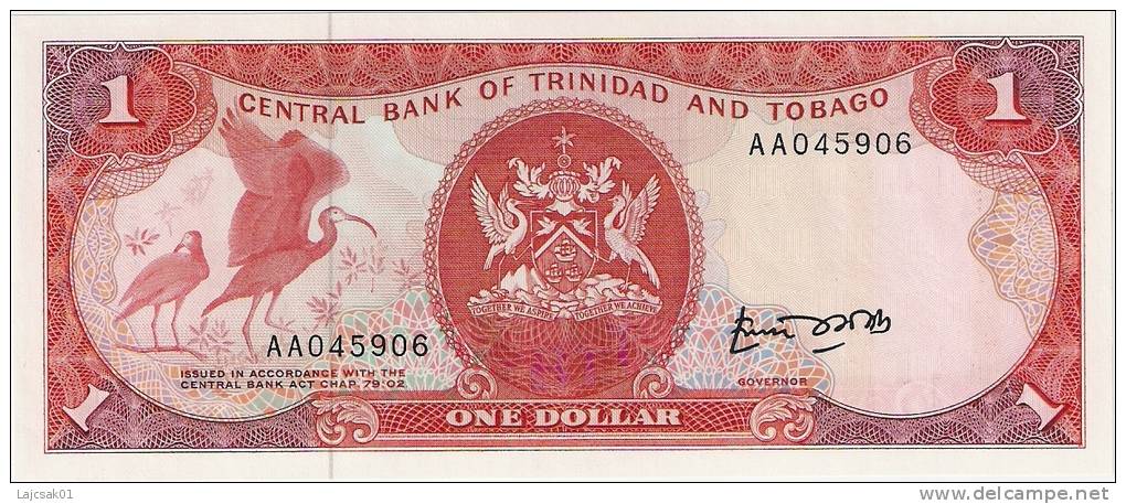 TRINIDAD & TOBAGO 1 DOLLAR 1964. UNC - Trinidad & Tobago