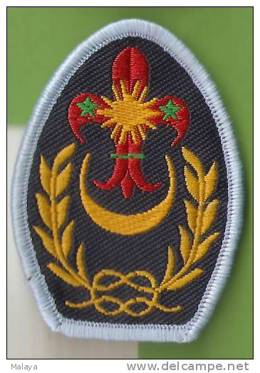 Malaysia School Scout With Symbol Paddy Patch - Patches