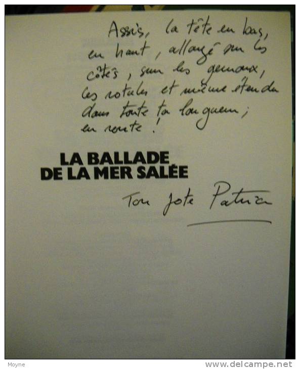 Hugo  PRATT - CORTO MALTESE - LA BALLADE EN MER SALEE -  Casterman - Edition De Septembre 1989 - T. Bon Etat - Pratt