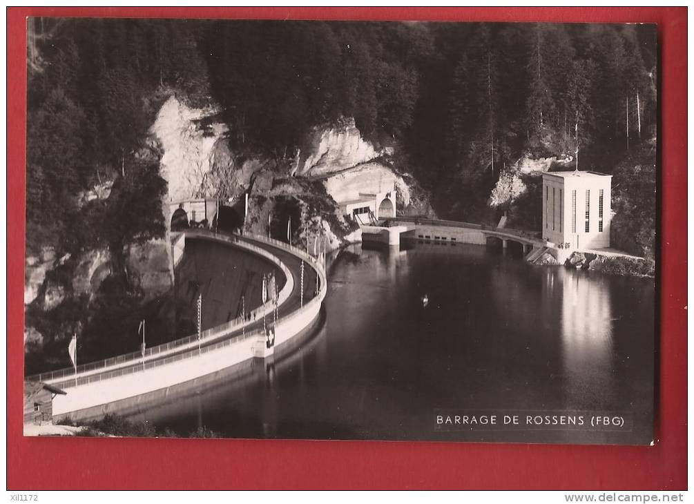 N269 Barrage De Rossens De Nuit.Non Circulé. Mühlhauser - Rossens