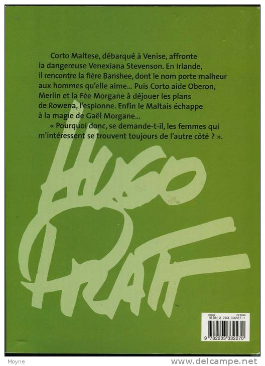 Hugo  PRATT - CORTO MALTESE - LES CELTIQUES  -  Casterman -D.L.: Edition De Septembre 2000 - T. Bon Etat - Pratt