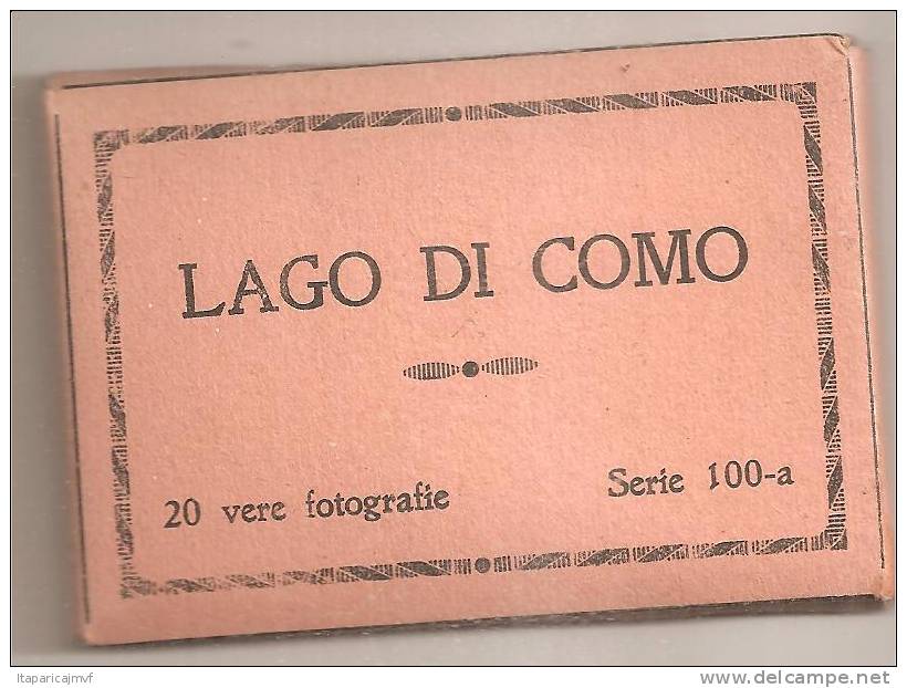 Carnet Entier : Italie :  ; LAGO  Di  COMO   ( Ediz  Brunner Et C - Como) - Altri & Non Classificati