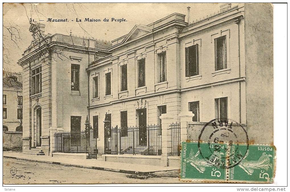 MAZAMET - La Maison Du Peuple - Mazamet
