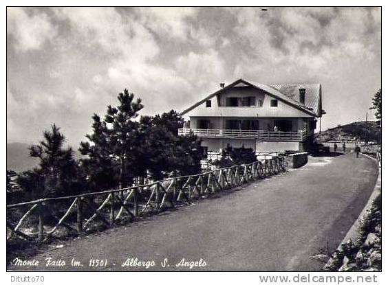 Monte Faito - Albergo S.angelo - Viaggiata Mancante Di Affrancatura - Castellammare Di Stabia