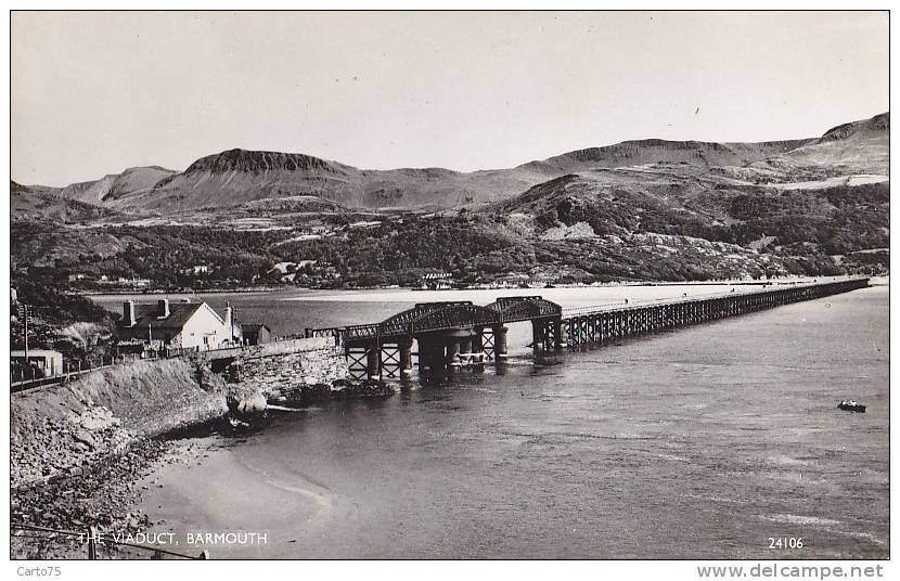 Royaume-Uni - Barmouth - Viaduct - Viaduc - Merionethshire