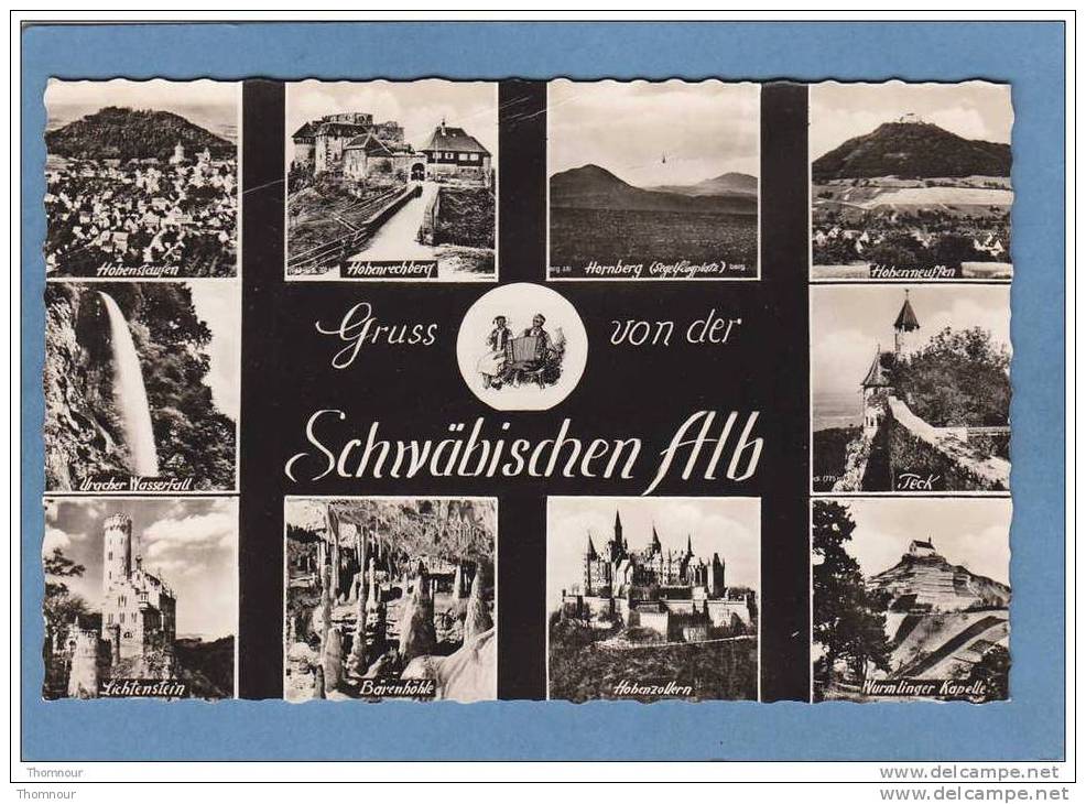 Gruss Von Der SCHWÄBISCHEN  ALB -  10 VUES  -  SM D  -  BELLE CARTE PHOTO  - - Schwaebisch Hall