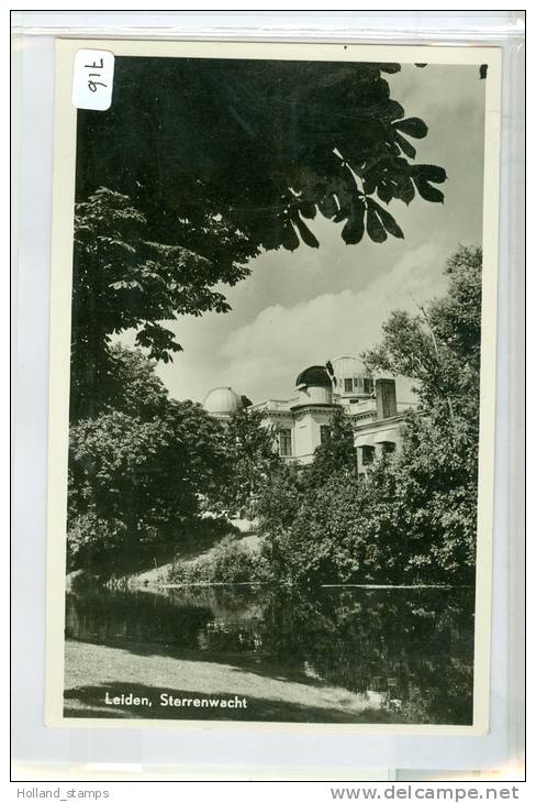 HANDGESCHREVEN ANSICHTKAART Uit 1956 Van LEIDEN STERRENWACHT Naar MIDDELBURG  (716) - Leiden