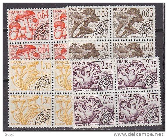 M3902 - FRANCE PREO Yv N°158/61 ** BLOC - 1964-1988