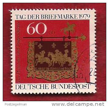 GERMANY 1979 Cancelled Stamp(s) Stamp Day 1023 - Used Stamps