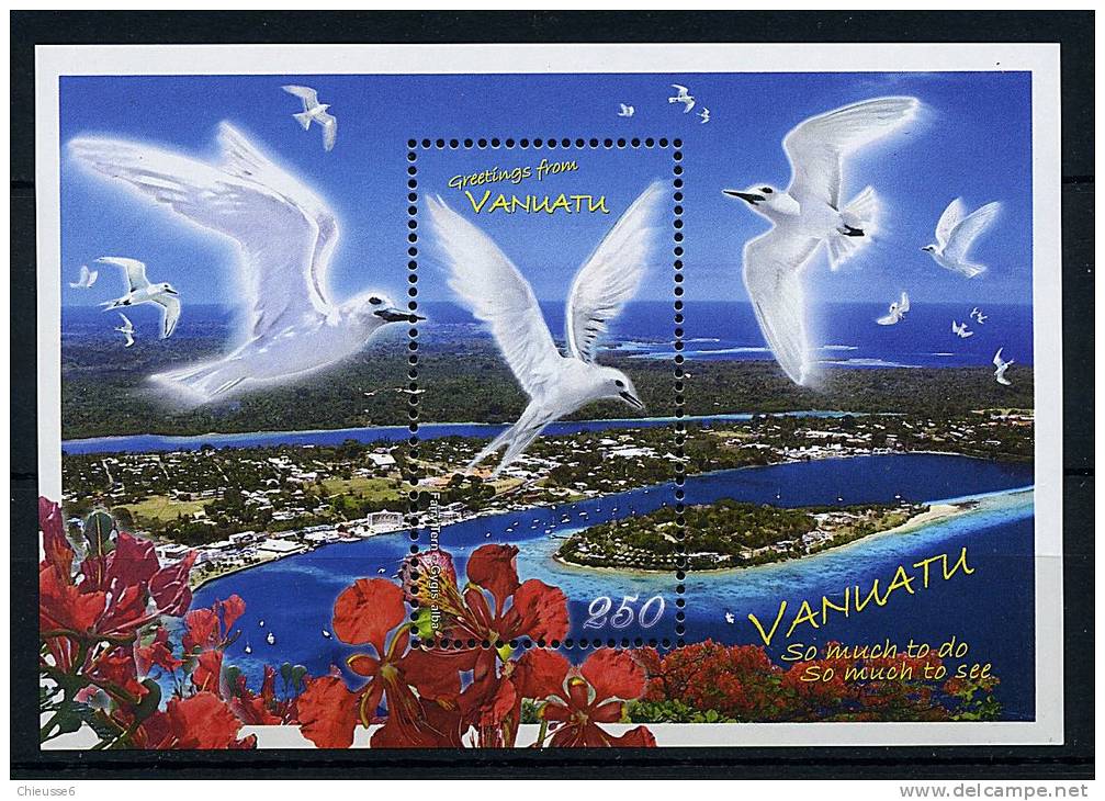 Vanuatu ** Bloc N° 63 - Salutatuions De Vanuatu. Oiseaux  Prix 3 &euro; + Port - Vanuatu (1980-...)