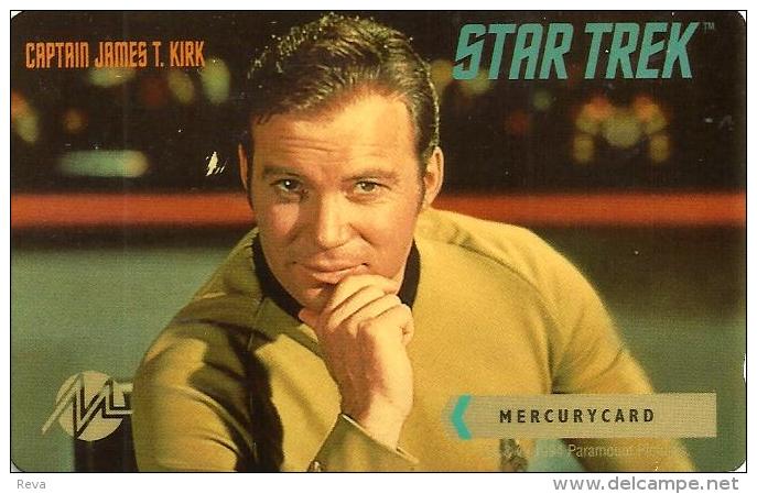 UNITED KINGDOM MERCURY ? L STAR TREK CAPTAIN KIRK SPACE CODE: 20MERA GPT MINT COMPLIMENTARY(?) READ DESCRIPTION !! - [ 4] Mercury Communications & Paytelco